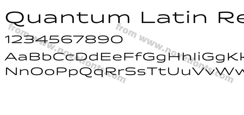 Quantum Latin RegularPreview
