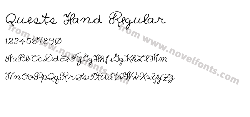 Quests Hand RegularPreview
