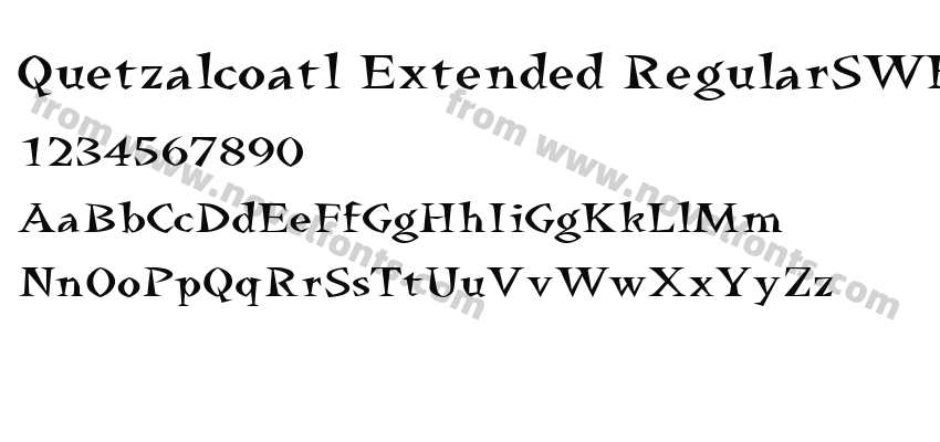 Quetzalcoatl Extended RegularSWFTEPreview