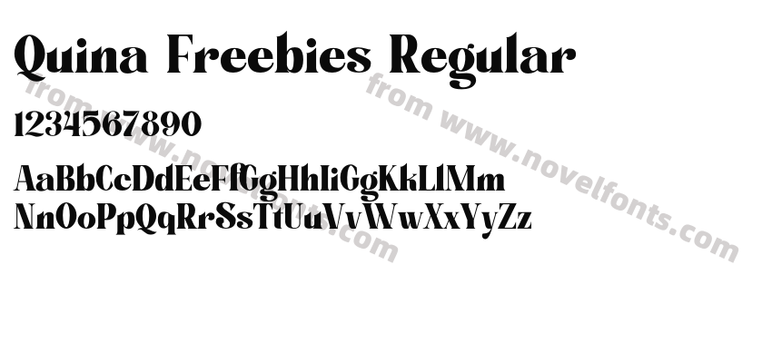 Quina Freebies RegularPreview