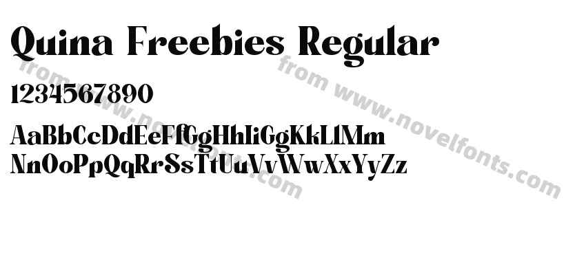 Quina Freebies RegularPreview