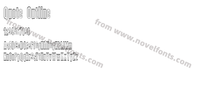 Quote OutlinePreview