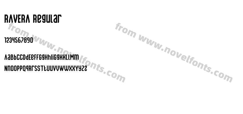 RAVERA RegularPreview