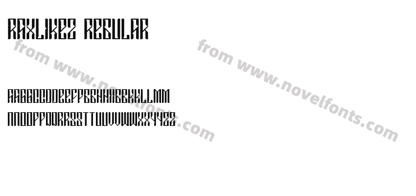 RAXLIKEZ RegularPreview