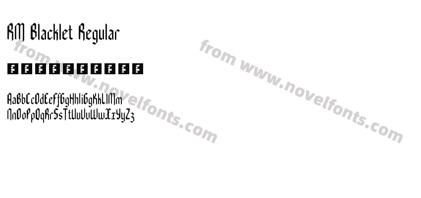 RM Blacklet RegularPreview