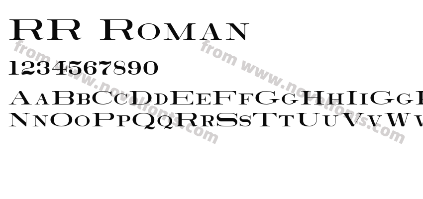 RR RomanPreview