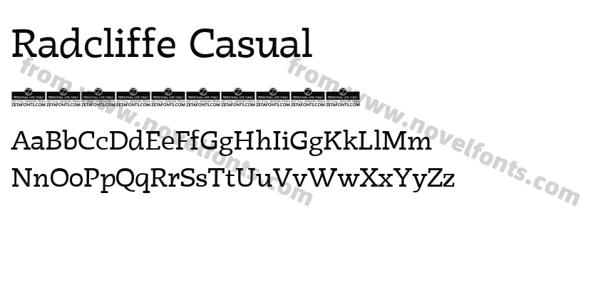Radcliffe CasualPreview