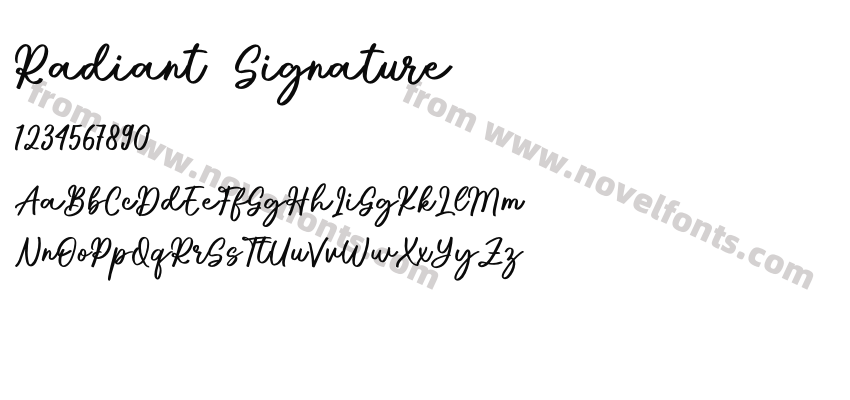 Radiant SignaturePreview