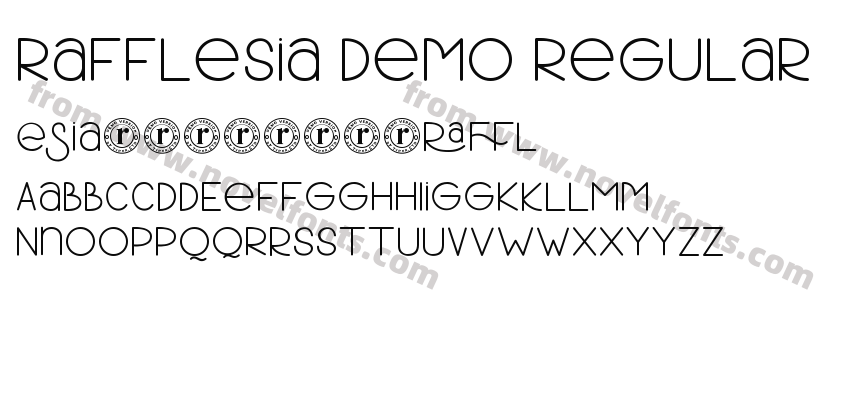Rafflesia Demo RegularPreview