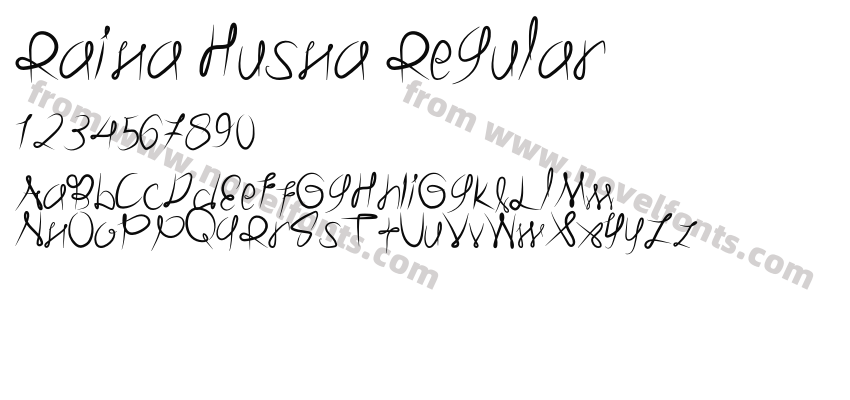 Raina Husna RegularPreview