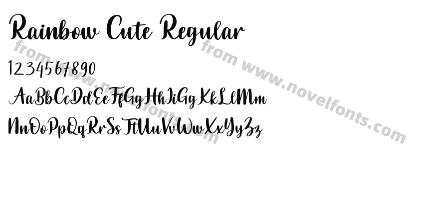 Rainbow Cute RegularPreview