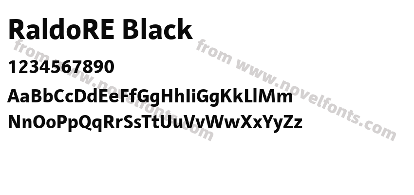 RaldoRE BlackPreview