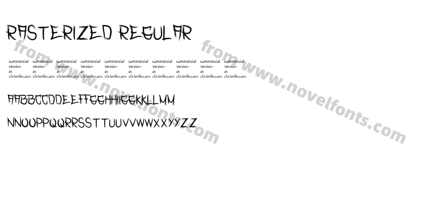 Rasterized RegularPreview