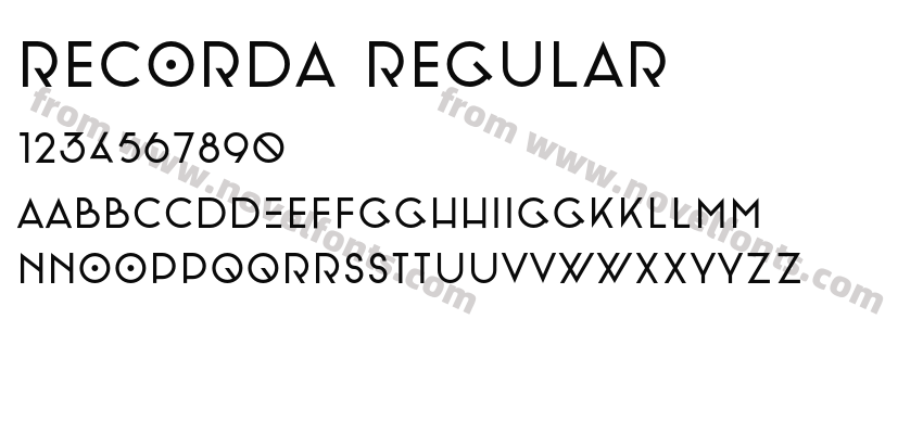 Recorda RegularPreview