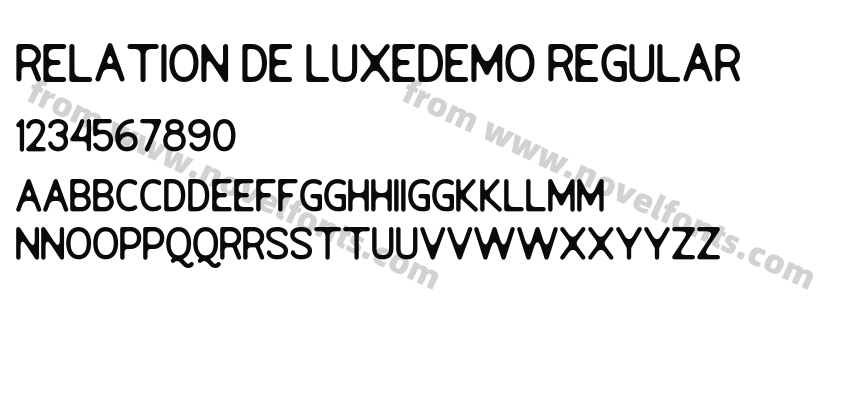 Relation De LuxeDEMO RegularPreview