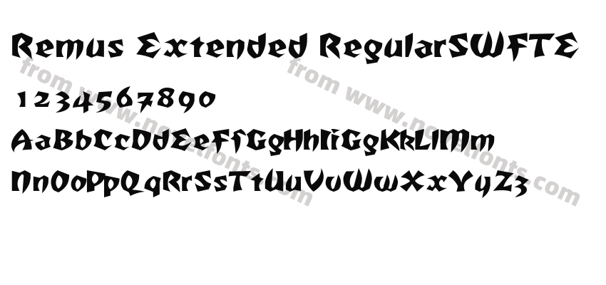 Remus Extended RegularSWFTEPreview