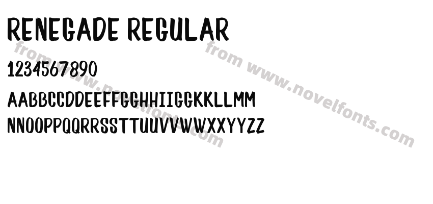 Renegade RegularPreview