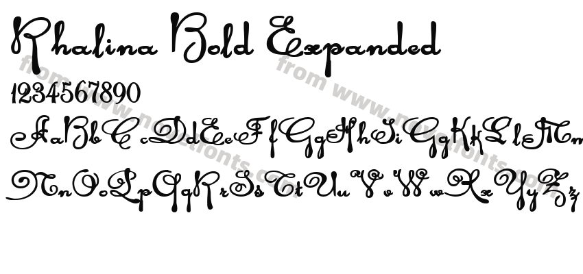 Rhalina Bold ExpandedPreview