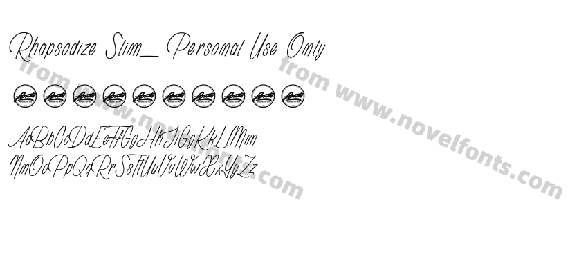 Rhapsodize Slim_ Personal Use OnlyPreview
