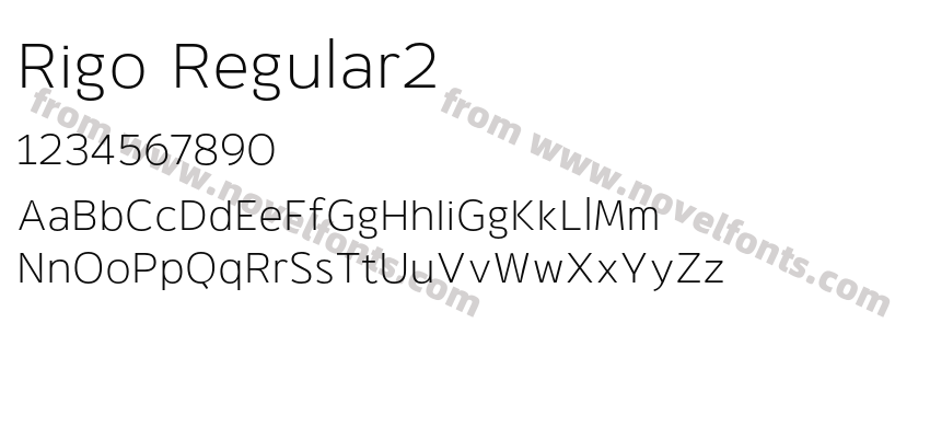 Rigo Regular2Preview