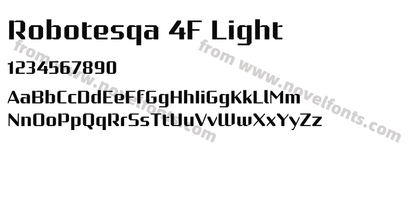 Robotesqa 4F LightPreview