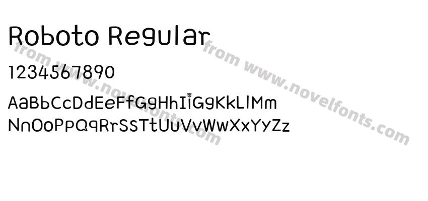 Roboto RegularPreview