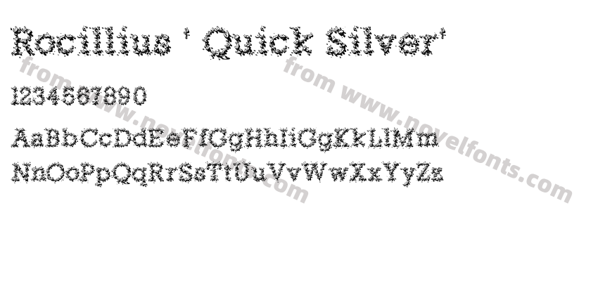 Rocillius ' Quick Silver'Preview