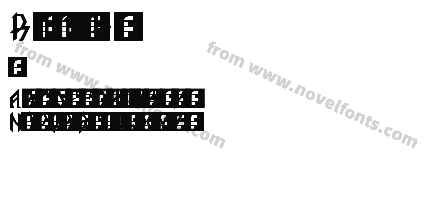 Rock It Font RegularPreview