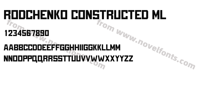 Rodchenko Constructed MLPreview