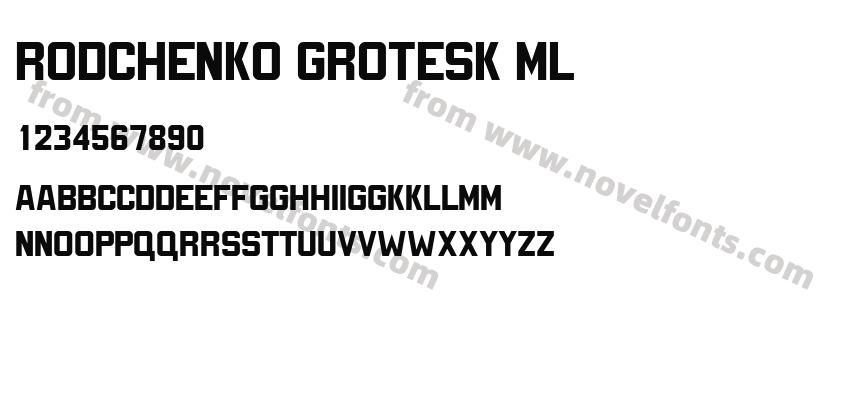 Rodchenko Grotesk MLPreview
