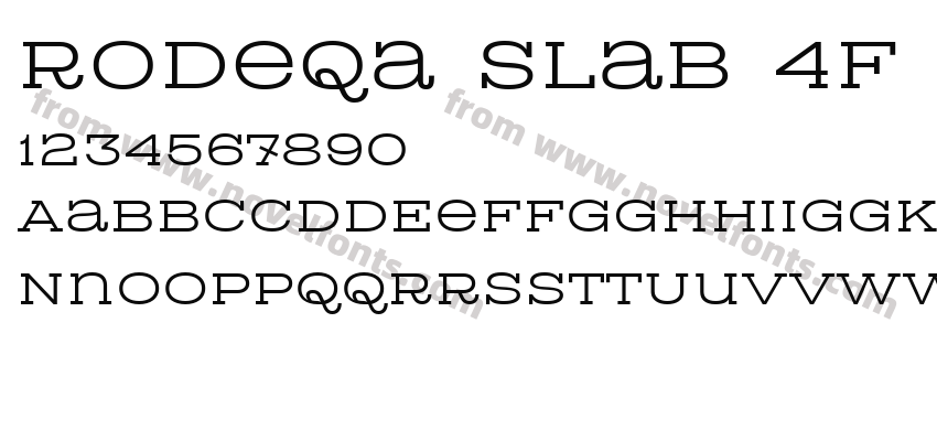 Rodeqa Slab 4FPreview