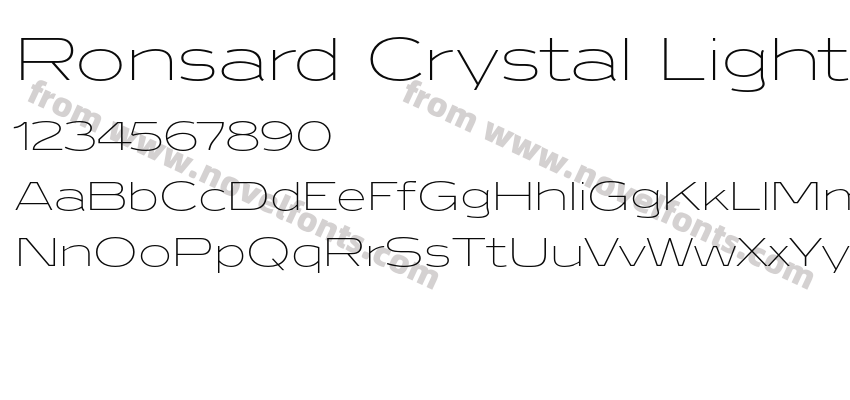 Ronsard Crystal LightPreview