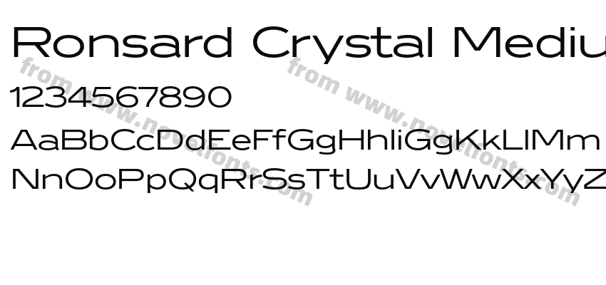 Ronsard Crystal MediumPreview