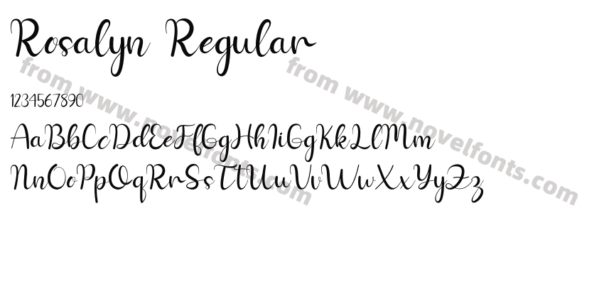 Rosalyn RegularPreview