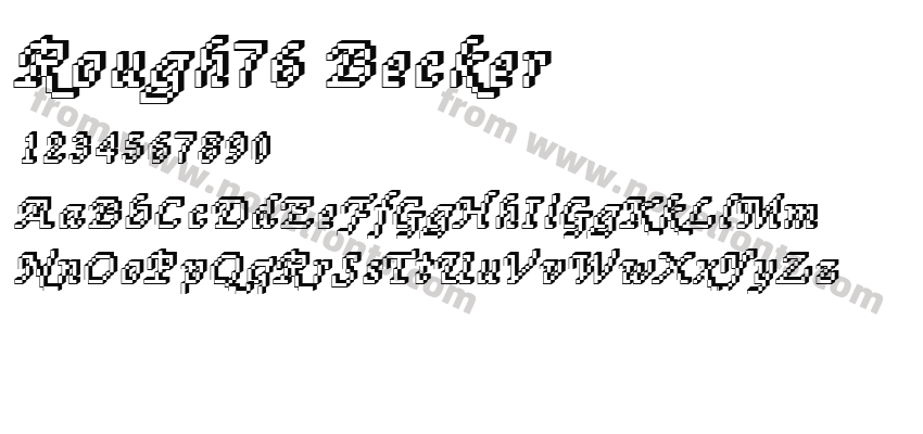 Rough76 BeckerPreview
