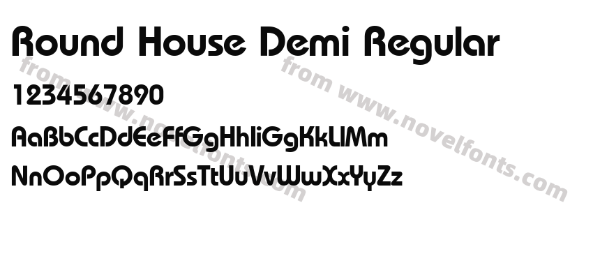 Round House Demi RegularPreview