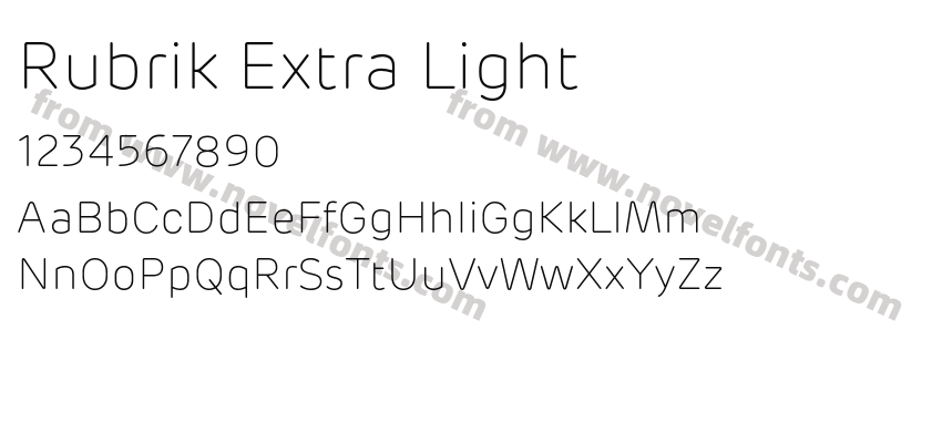 Rubrik Extra LightPreview