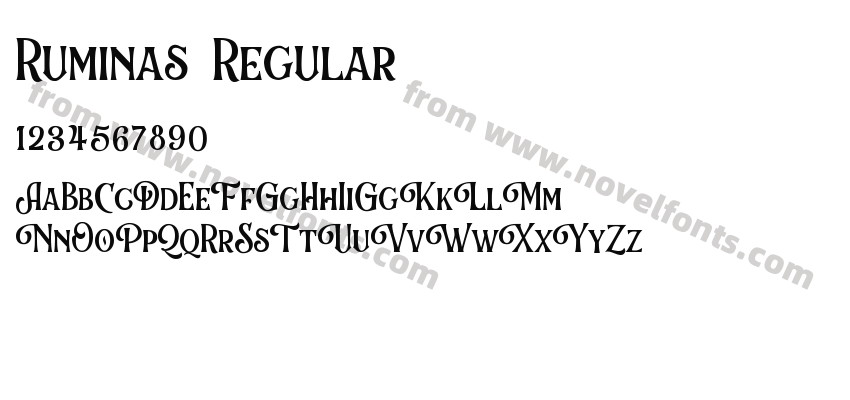 Ruminas RegularPreview
