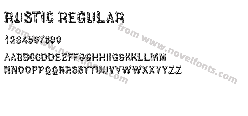Rustic RegularPreview