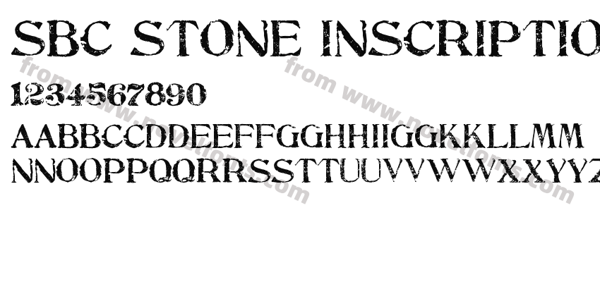 SBC Stone InscriptionPreview