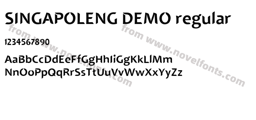 SINGAPOLENG DEMO regularPreview