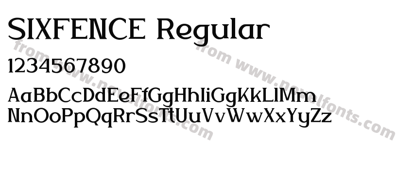 SIXFENCE RegularPreview
