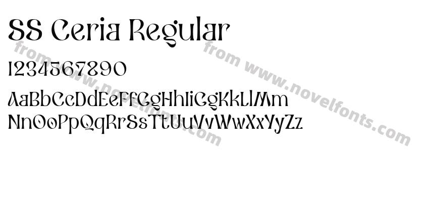 SS Ceria RegularPreview