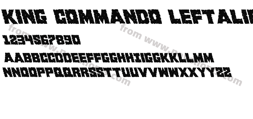 King Commando LeftalicPreview