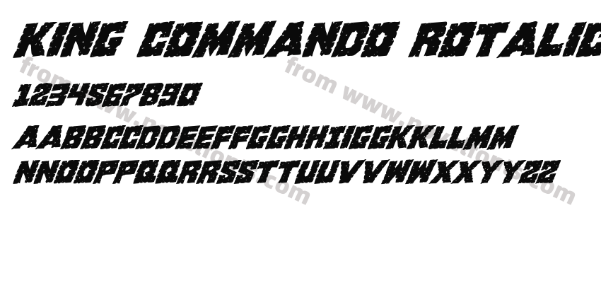 King Commando RotalicPreview