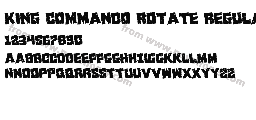 King Commando Rotate RegularPreview