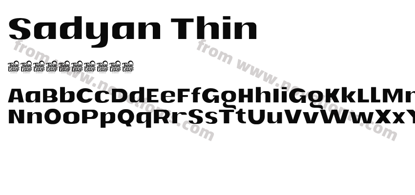 Sadyan ThinPreview