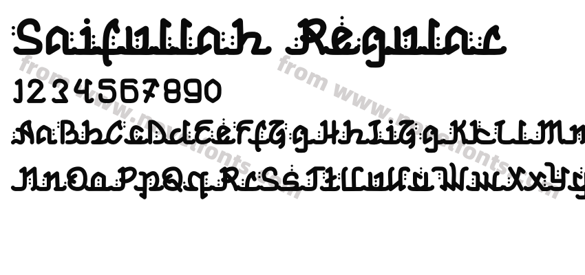 Saifullah RegularPreview