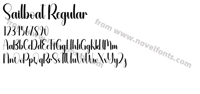Sailboat RegularPreview