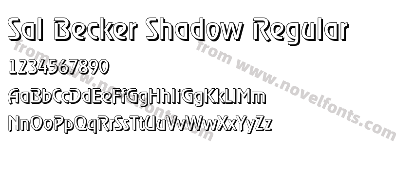 Sal Becker Shadow RegularPreview